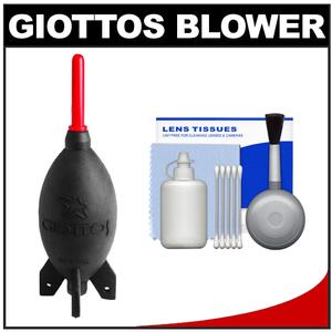 Giottos Rocket-Air Blower Professional AA1900 with 5-Piece Cleaning Kit - Digital Cameras and Accessories - Hip Lens.com