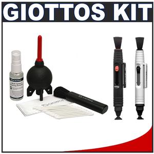 Giottos Cleaning System CL 1001 (Air Blower  Brush  Liquid  Cloth) with Lenspens - Digital Cameras and Accessories - Hip Lens.com