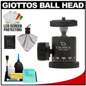 Giottos MH1003-310 Small Ball Head with Independent Panning Lock with Accessory Kit - Digital Cameras and Accessories - Hip Lens.com