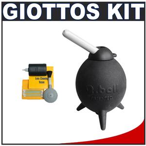 Giottos Q.Ball Rocket Air Blower with 5-Piece Cleaning Kit - Digital Cameras and Accessories - Hip Lens.com