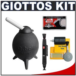 Giottos Q.Ball Rocket Air Blower with Cleaning Kit - Digital Cameras and Accessories - Hip Lens.com