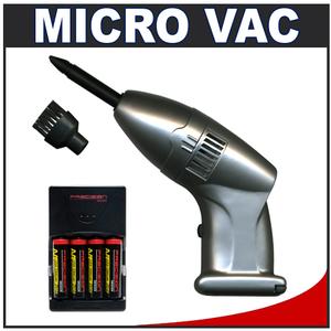 Handy Trends Cordless Micro Vac Vacuum with Attachments with AA Batteries & Charger Kit - Digital Cameras and Accessories - Hip Lens.com