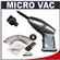Handy Trends Cordless Micro Vac Vacuum with Attachments with LensPen Laptop Pro Ultra Cleaning Kit