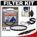 Hoya 77mm HMC UV Digital Multi-Coated Slim Frame Glass Filter with CapKeeper + Lens Cleaning Kit