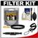 Hoya 49mm HMC UV Digital Multi-Coated Slim Frame Glass Filter with CapKeeper + Lens Cleaning Kit