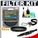 Hoya 62mm HMC Circular PL Polarizer Multi-Coated Glass Filter with CapKeeper + Lens Cleaning Kit