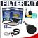 Hoya 55mm PRO1 Digital (UV + Circular Polarizer) Multi-Coated Glass Filter with Case + CapKeeper + Lens Cleaning Kit