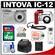 Intova IC-12 Compact Digital Camera with 180' Waterproof Housing with 4GB + Case + Accessory Kit
