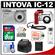 Intova IC-12 Compact Digital Camera with 180' Waterproof Housing with 8GB + Case + Accessory Kit