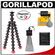 Joby Gorillapod Compact Mini Flexible Tripod with Magnetic Feet (Black) with Cleaning Kit