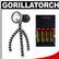 Joby Gorillatorch 65 Lumen Cree LED Flashlight with Compact Mini Flexible Tripod (Grey) with 4 AA Batteries + Charger Kit