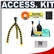 Joby GP1 Gorillapod Compact Mini Flexible Tripod (Yellow) with Accessory Kit