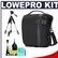 Lowepro Classified 160 AW Digital SLR Camera Bag/Case (Black) with Deluxe Photo/Video Tripod + Accessory Kit
