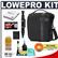 Lowepro Classified 160 AW Digital SLR Camera Bag/Case (Black) with Reader + Cleaning Kit + LCD Protectors + Accessory Kit