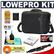 Lowepro Classified 250 AW Digital SLR Camera Bag/Case (Black) with Reader + Cleaning Kit + LCD Protectors + Accessory Kit