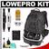 Lowepro CompuRover AW Notebook/Digital SLR Camera Backpack Case (Black) with LCD Protectors + Cleaning Accessory Kit