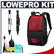 Lowepro Fastpack 200 Digtal SLR Camera Backpack Case (Red) with Complete Cleaning Kit