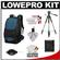 Lowepro Fastpack 350 Digital SLR Camera Backpack Case (Arctic Blue) with Deluxe Photo/Video Tripod + Canon Cleaning Kit
