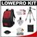 Lowepro Fastpack 350 Digital SLR Camera Backpack Case (Red) with Deluxe Photo/Video Tripod + Canon Cleaning Kit