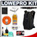 Lowepro Flipside 200 Digital SLR Camera Backpack Case (Black) with Reader + Cleaning Kit + LCD Protectors + Accessory Kit