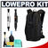 Lowepro Flipside 200 Digital SLR Camera Backpack Case (Black) with Complete Cleaning Kit