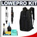 Lowepro Flipside 300 Digital SLR Camera Backpack Case (Black) with Complete Cleaning Kit
