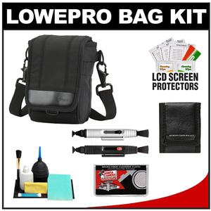 Lowepro ILC Classic 50 Digital Micro Four-Thirds Camera Case (Black) with Cleaning & Accessory Kit - Digital Cameras and Accessories - Hip Lens.com