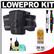 Lowepro Outback 100 Digital SLR Camera Beltpack Bag/Case (Black) with LCD Protectors + Cleaning Accessory Kit