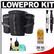 Lowepro Outback 200 Digital SLR Camera Beltpack Bag/Case (Black) with LCD Protectors + Cleaning Accessory Kit