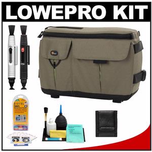 Lowepro Photo Runner 100 Digital SLR Camera Case (Mica) with LCD Protectors + Cleaning Accessory Kit - Digital Cameras and Accessories - Hip Lens.com