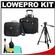 Lowepro Pro Roller Attache x50 Digital SLR Camera Bag/Case with Wheels (Black) with Tripod + Accessory Kit