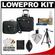 Lowepro Pro Roller Attache x50 Digital SLR Camera Bag/Case with Wheels (Black) with Deluxe Photo/Video Tripod + Nikon Cleaning Kit