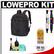 Lowepro Pro Runner 300 AW Digital SLR Camera Backpack Case (Black) with LCD Protectors + Cleaning Accessory Kit