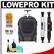 Lowepro Pro Runner x350 AW Digital SLR Camera Backpack Case with Wheels with LCD Protectors + Cleaning Accessory Kit