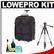 Lowepro Pro Runner x450 AW Digital SLR Camera Backpack Case with Wheels (Black) with Deluxe Photo/Video Tripod + Accessory Kit