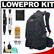 Lowepro Rover AW II Digital SLR Camera Backpack Case (Gray) with LCD Protectors + Cleaning Accessory Kit