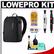Lowepro Classified Sling 220 AW Digital SLR Camera Backpack Case (Black) with Deluxe Photo/Video Tripod + Accessory Kit