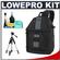 Lowepro Slingshot 302 AW Digital SLR Camera Backpack Sling Case (Black) with Deluxe Photo/Video Tripod + Accessory Kit