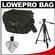 Lowepro Stealth Reporter D100 AW Digital SLR Camera Bag/Case (Black) with Photo/Video Tripod + Accessory Kit