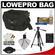 Lowepro Stealth Reporter D100 AW Digital SLR Camera Bag/Case (Black) with Photo/Video Tripod + Nikon Cleaning Kit