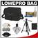 Lowepro Stealth Reporter D550 AW Digital SLR Camera Bag/Case (Black) with Photo/Video Tripod + Nikon Cleaning Kit