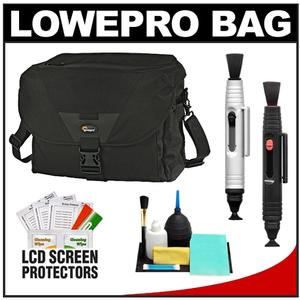 Lowepro Stealth Reporter D650 AW Digital SLR Camera Bag/Case (Black) with Reader + Cleaning Kit + LCD Protectors + Accessory Kit - Digital Cameras and Accessories - Hip Lens.com