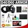 MADE Rubberized Camera Armor Case for Nikon D40, D40x, D60 (Black) with EN-EL9 Battery + Tripod + Accessory Kit