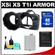 MADE Rubberized Camera Armor Case for Canon Rebel XSi, XS & T1i (Black) with LP-E5 Battery + 8GB SD Card + Cleaning Kit