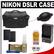 Nikon 5874 Digital SLR Camera System Case - Gadget Bag with (2) EN-EL9 Batteries + Charger + Accessory Kit