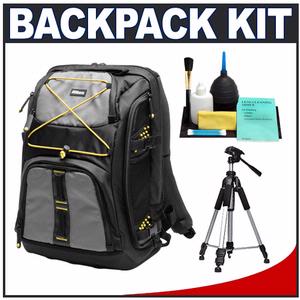 Nikon Digital SLR Camera and Laptop Backpack Case with Tripod + Accessory Kit - Digital Cameras and Accessories - Hip Lens.com