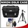 Nikon Deluxe Digital SLR Camera Case - Gadget Bag with Deluxe Photo/Video Tripod