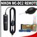 Nikon MC-DC2 Wired Remote Shutter Release Cord for D4, D800, D3100, D5000, D5100 & D7000 with Nikon Cleaning Kit