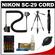 Nikon SC-29 Off Camera TTL Remote Flash Cord with Tripod + Nikon Cleaning Kit