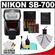 Nikon SB-700 AF Speedlight Flash with (8) Batteries & Charger + Accessory Kit
